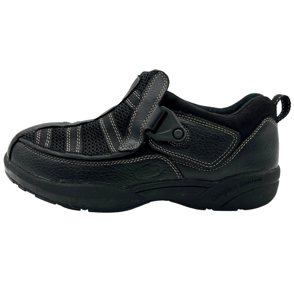 Dr. Comfort Edward X-Depth‎ Black Leather Comfort Walking Shoes Men's 11.5W